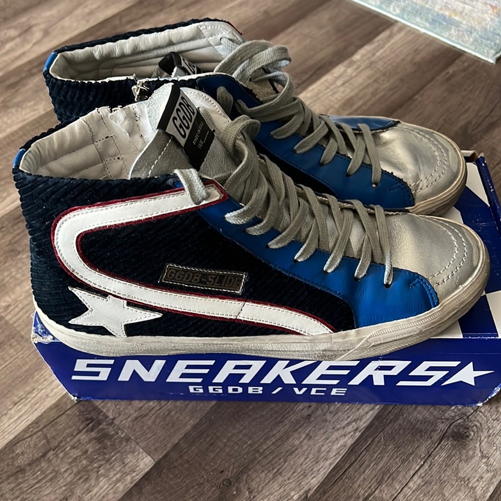 Golden Goose Deluxe Brand Slide Hightop Sneakers